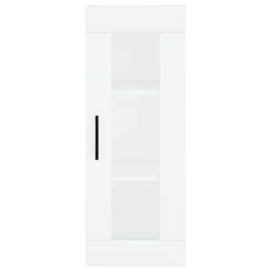 Skříň highboard bílá 34,5 x 34 x 180 cm kompozitní dřevo - obrázek 8