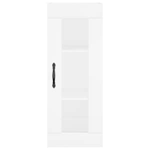 Skříň highboard bílá 34,5 x 34 x 180 cm kompozitní dřevo - obrázek 8