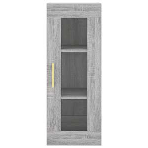 Skříň highboard šedá sonoma 34,5 x 34 x 180 cm kompozitní dřevo - obrázek 6