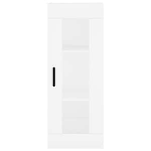 Skříň highboard bílá 34,5 x 34 x 180 cm kompozitní dřevo - obrázek 6