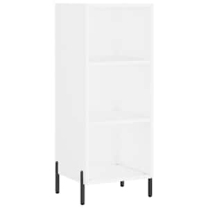 Skříň highboard bílá 34,5 x 34 x 180 cm kompozitní dřevo - obrázek 7