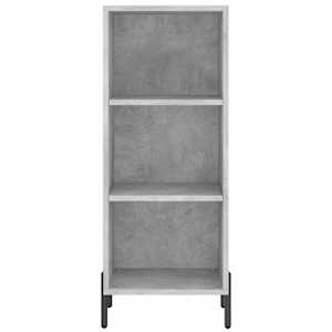 Skříň highboard betonově šedá 34,5x34x180 cm kompozitní dřevo - obrázek 8