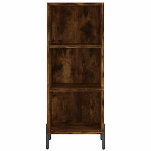 Skříň highboard kouřový dub 34,5 x 34 x 180 cm kompozitní dřevo - obrázek 8