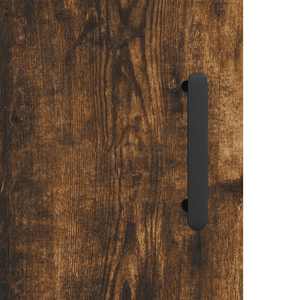 Skříň highboard kouřový dub 34,5 x 34 x 180 cm kompozitní dřevo - obrázek 10