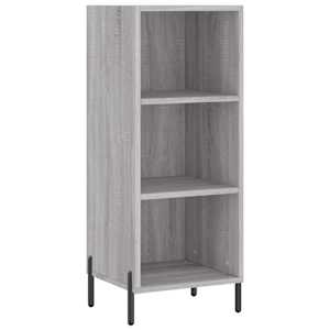 Skříň highboard šedá sonoma 34,5 x 34 x 180 cm kompozitní dřevo - obrázek 7