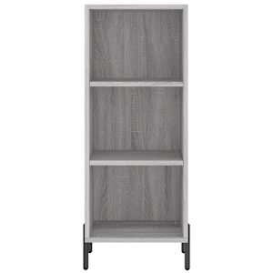 Skříň highboard šedá sonoma 34,5 x 34 x 180 cm kompozitní dřevo - obrázek 8