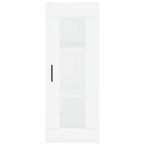Skříň highboard bílá 34,5 x 34 x 180 cm kompozitní dřevo - obrázek 6