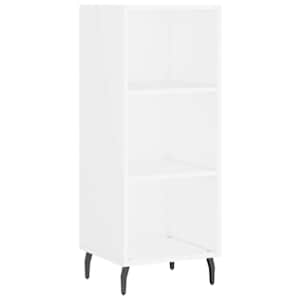 Skříň highboard bílá 34,5 x 34 x 180 cm kompozitní dřevo - obrázek 7