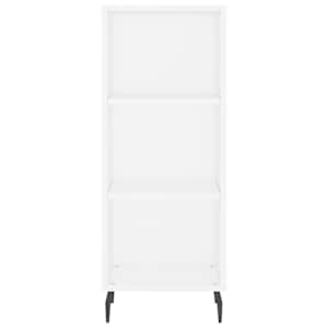 Skříň highboard bílá 34,5 x 34 x 180 cm kompozitní dřevo - obrázek 8