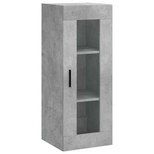 Skříň highboard betonově šedá 34,5x34x180 cm kompozitní dřevo - obrázek 5