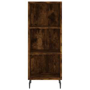 Skříň highboard kouřový dub 34,5 x 34 x 180 cm kompozitní dřevo - obrázek 8