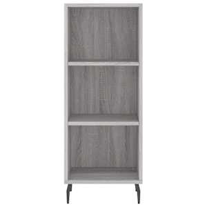 Skříň highboard šedá sonoma 34,5 x 34 x 180 cm kompozitní dřevo - obrázek 8