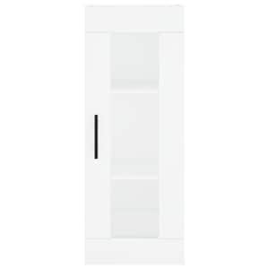Skříň highboard bílá 34,5 x 34 x 180 cm kompozitní dřevo - obrázek 6
