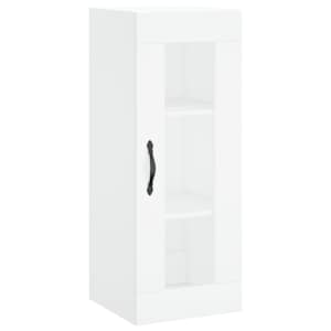 Skříň highboard bílá 34,5 x 34 x 180 cm kompozitní dřevo - obrázek 5