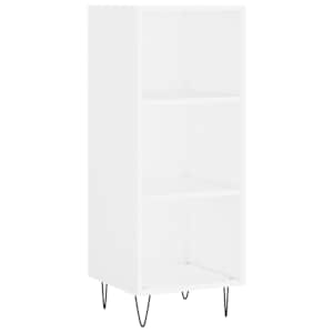 Skříň highboard bílá 34,5 x 34 x 180 cm kompozitní dřevo - obrázek 6