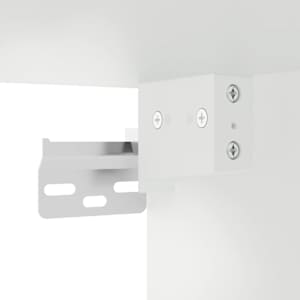 Skříň highboard bílá 34,5 x 34 x 180 cm kompozitní dřevo - obrázek 7