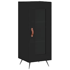 Skříň highboard černá 34,5 x 34 x 180 cm kompozitní dřevo - obrázek 7