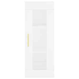 Skříň highboard bílá 34,5 x 34 x 180 cm kompozitní dřevo - obrázek 6