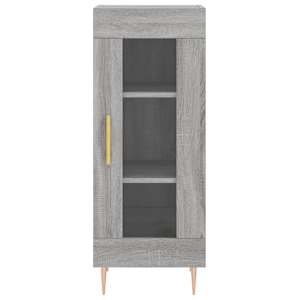 Skříň highboard šedá sonoma 34,5 x 34 x 180 cm kompozitní dřevo - obrázek 8