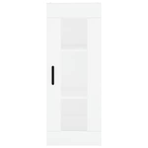 Skříň highboard bílá 34,5 x 34 x 180 cm kompozitní dřevo - obrázek 6