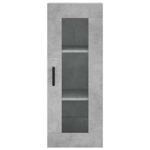 Skříň highboard betonově šedá 34,5x34x180 cm kompozitní dřevo - obrázek 6