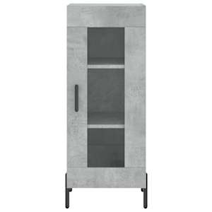 Skříň highboard betonově šedá 34,5x34x180 cm kompozitní dřevo - obrázek 8