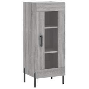 Skříň highboard šedá sonoma 34,5 x 34 x 180 cm kompozitní dřevo - obrázek 7