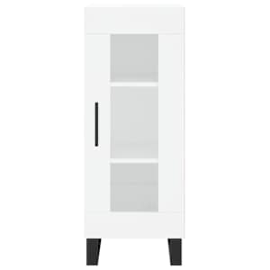 Skříň highboard bílá 34,5 x 34 x 180 cm kompozitní dřevo - obrázek 8