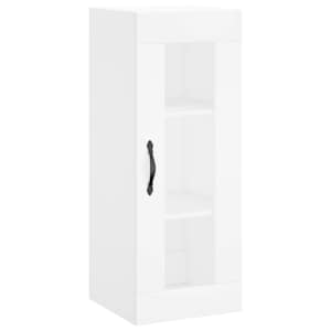Skříň highboard bílá 34,5 x 34 x 180 cm kompozitní dřevo - obrázek 5