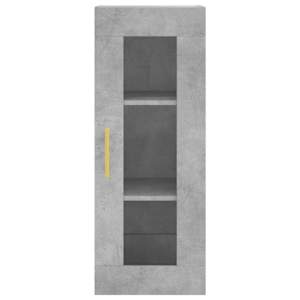 Skříň highboard betonově šedá 34,5x34x180 cm kompozitní dřevo - obrázek 6
