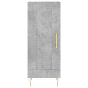 Skříň highboard betonově šedá 34,5x34x180 cm kompozitní dřevo - obrázek 8