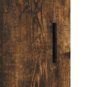Skříň highboard kouřový dub 34,5 x 34 x 180 cm kompozitní dřevo - obrázek 10