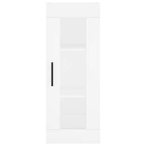 Skříň highboard bílá 34,5 x 34 x 180 cm kompozitní dřevo - obrázek 6