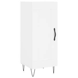 Skříň highboard bílá 34,5 x 34 x 180 cm kompozitní dřevo - obrázek 6