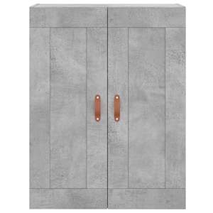 Skříň highboard betonově šedá 69,5x34x180 cm kompozitní dřevo - obrázek 6