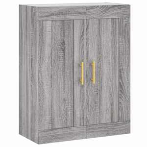 Skříň highboard šedá sonoma 69,5 x 34 x 180 cm kompozitní dřevo - obrázek 5