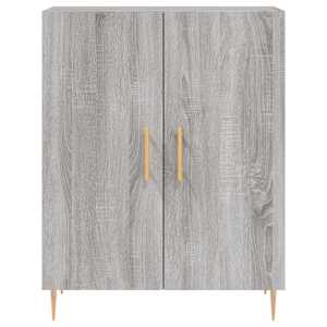 Skříň highboard šedá sonoma 69,5 x 34 x 180 cm kompozitní dřevo - obrázek 8