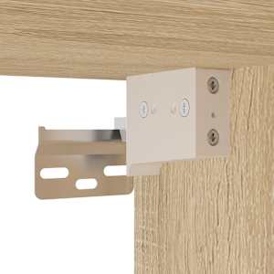 Skříň highboard dub sonoma 69,5 x 34 x 180 cm kompozitní dřevo - obrázek 9