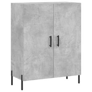 Skříň highboard betonově šedá 69,5x34x180 cm kompozitní dřevo - obrázek 7