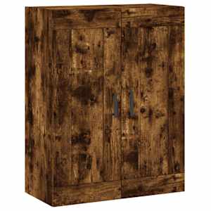 Skříň highboard kouřový dub 69,5 x 34 x 180 cm kompozitní dřevo - obrázek 5