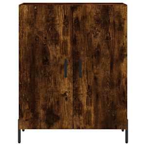 Skříň highboard kouřový dub 69,5 x 34 x 180 cm kompozitní dřevo - obrázek 8