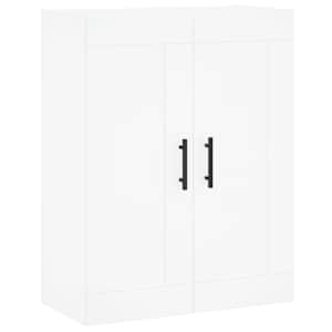 Skříň highboard bílá 69,5 x 34 x 180 cm kompozitní dřevo - obrázek 5