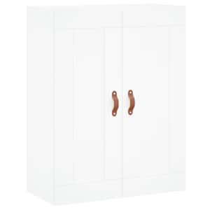Skříň highboard bílá 69,5 x 34 x 180 cm kompozitní dřevo - obrázek 4