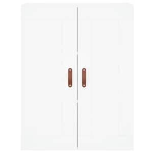 Skříň highboard bílá 69,5 x 34 x 180 cm kompozitní dřevo - obrázek 5