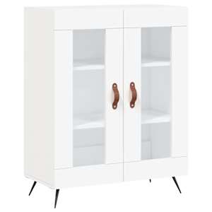 Skříň highboard bílá 69,5 x 34 x 180 cm kompozitní dřevo - obrázek 6