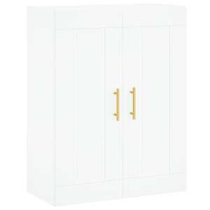 Skříň highboard bílá 69,5 x 34 x 180 cm kompozitní dřevo - obrázek 5