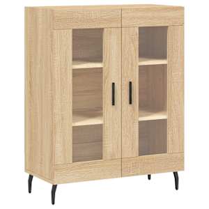 Skříň highboard dub sonoma 69,5 x 34 x 180 cm kompozitní dřevo - obrázek 7