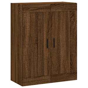 Skříň highboard hnědý dub 69,5 x 34 x 180 cm kompozitní dřevo - obrázek 5