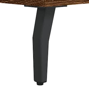 Skříň highboard hnědý dub 69,5 x 34 x 180 cm kompozitní dřevo - obrázek 11