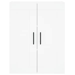 Skříň highboard bílá 69,5 x 34 x 180 cm kompozitní dřevo - obrázek 6
